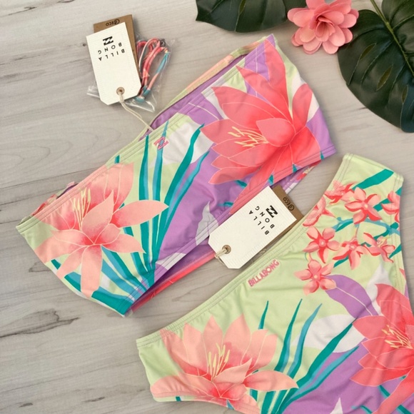 Billabong Floral Bikini Set πΌπ - Picture 10 of 16